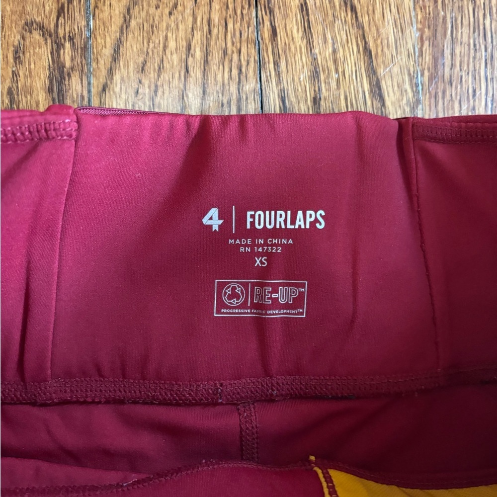 Fourlaps Precision Workout Leggings Mesh Panel - Picture 3 of 6